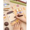 Coffee Themed Gifts for Coffee Lovers, Coffce Sticky Notes Pads with 3 Ballpoint Pens, Self-Stick Notes Pads Animal Divider Tabs Bundle Writing Memo