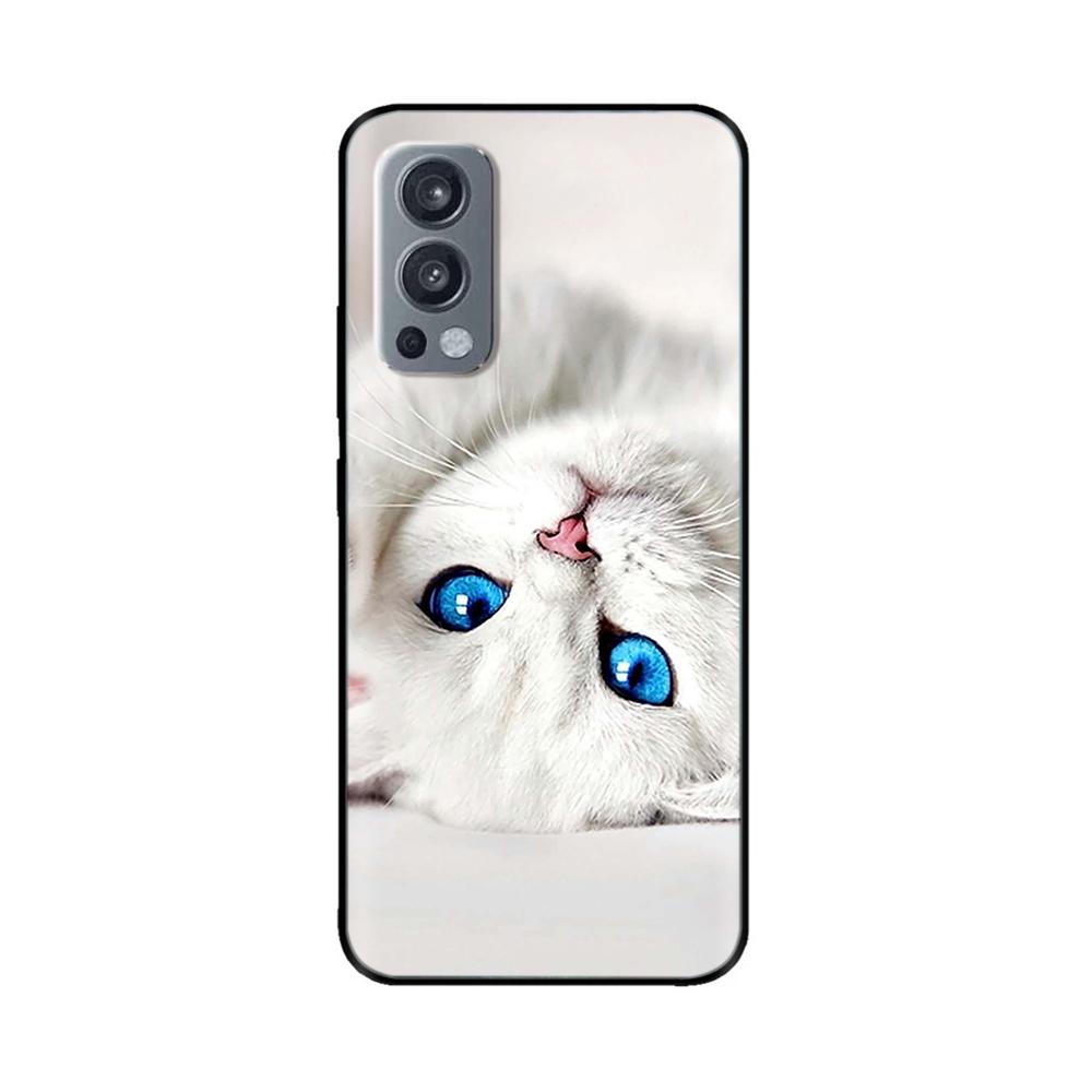 Für OnePlus Nord 2 5G Hülle Nord2 Bumper 6,43 Zoll Weiche TPU Silikon Hülle für One Plus Nord 2 5G Case Cartoon Rückseite Hülle