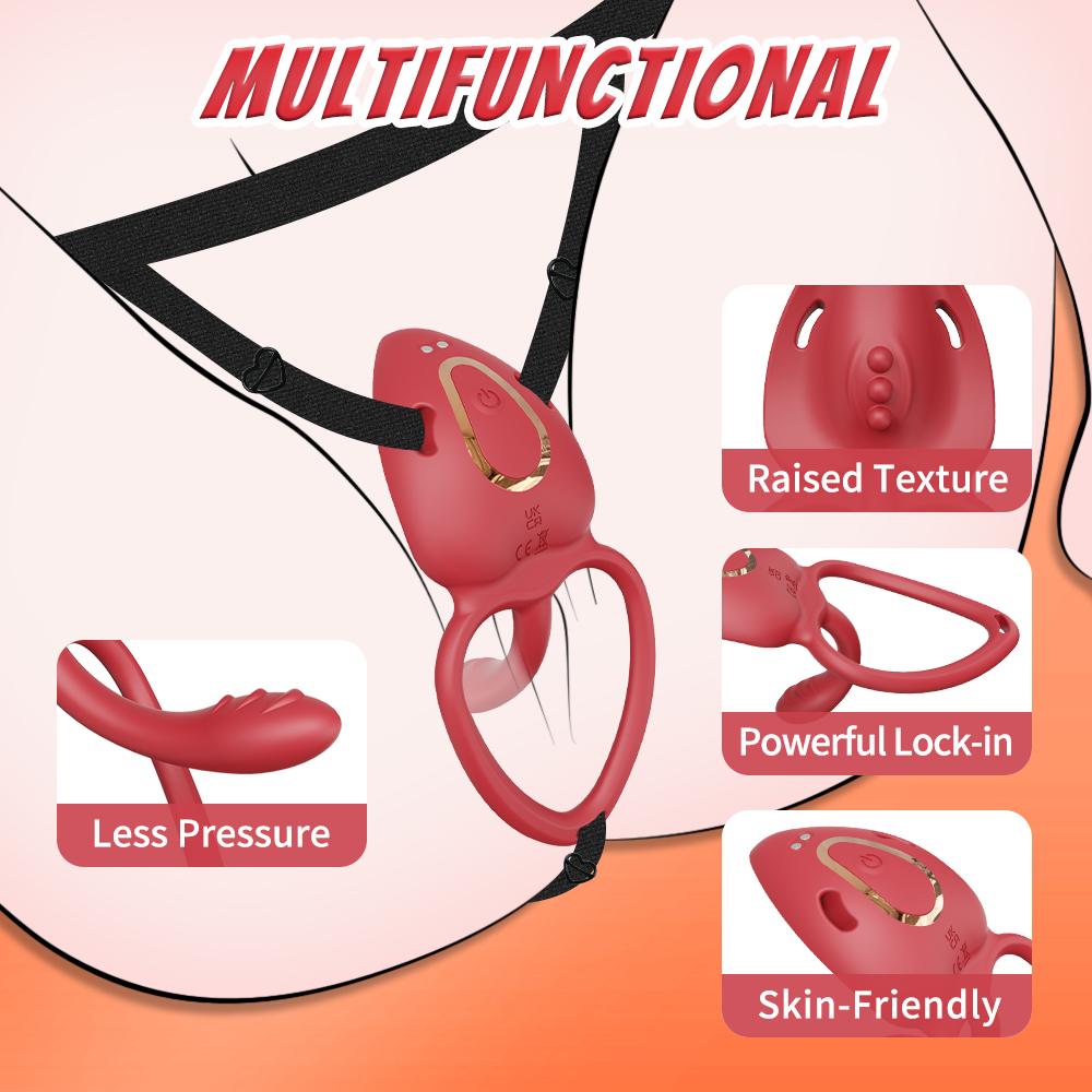 APP Control Wearable Panty  Vibrator Masturbation Tool Women Couple Vibrator Stimulator Vibrating Penis Ring Sex Games Sex Toys