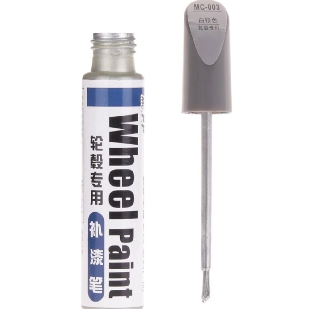 Poškrábání pneumatiky osvěžovač vodotěsný lak renovace náboje kola opravné pero sprej barva štětec