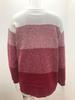 2020 Autumn New Women's Casual High Neck Striped Color Block Sweater