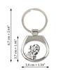 Fila Brasileiro - Keychain with a Dog, Keychain with a Print, Personalized Pendant from the Art-Dog Brand