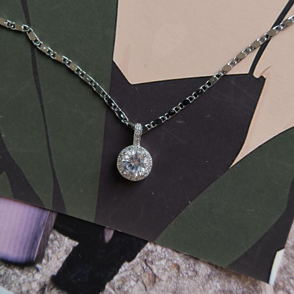 Silverhänge med cubic zirconia (2191698)