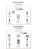 Black Warrior Brushed Car Sticker for Roewe i5/i6/i6max Interior Central Control Decoration