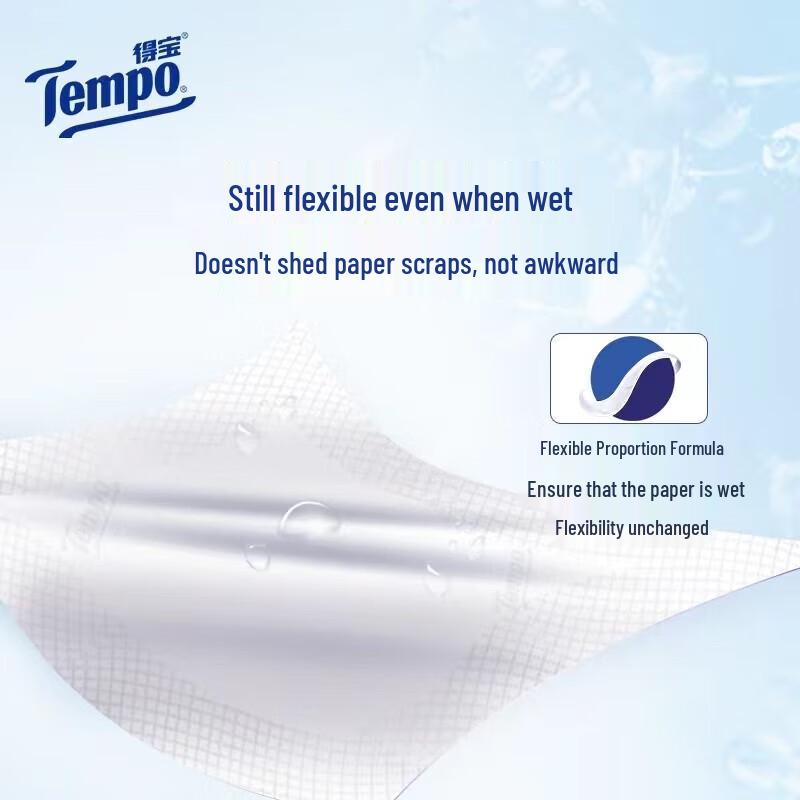 Tempo Jasmine Scented Facial Tissues & Handkerchiefs Bundle