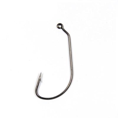 100ks Worm Jig Háčik Mäkké plastové rybárske háčiky Veľkoobchodná veľkosť 1 1/0 2/0 3/0 4/0 5/0