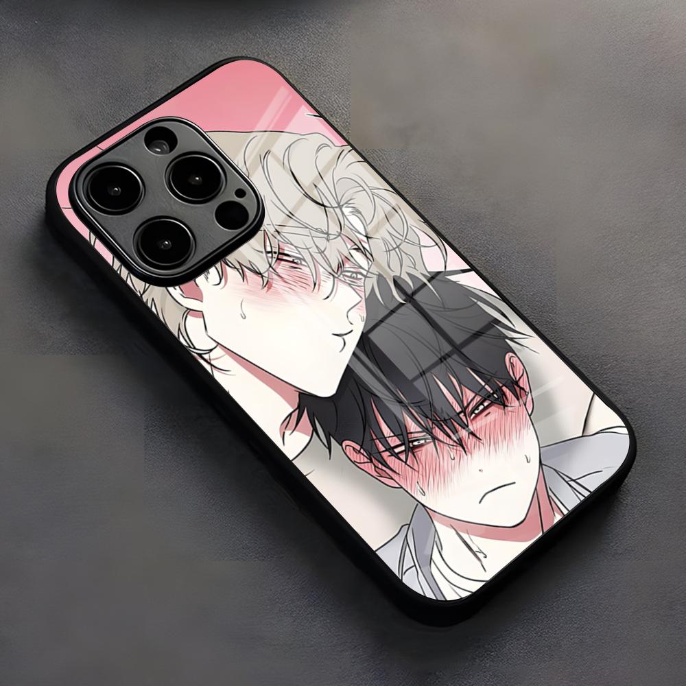 Low Tide In Twilight Anime Phone Case For IPhone 17 Pro Max 16 15 14 Pro Max 13 11 X Xs Xr 8 7Plus Glass Cover