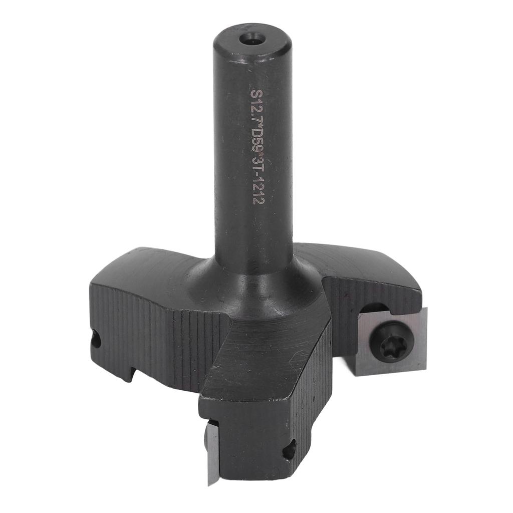 CNC Spoilboard Surfacing Router Bit 1/2in Shank Slab Flattening Planing 3 Flute Detachable Cutter fo
