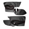 Left Hand Drive Microfiber Leather Door Panel Cover For VW Golf 5 Jetta 2005 - 2009 Car Door Armrest Panel Cover Sticker Trim