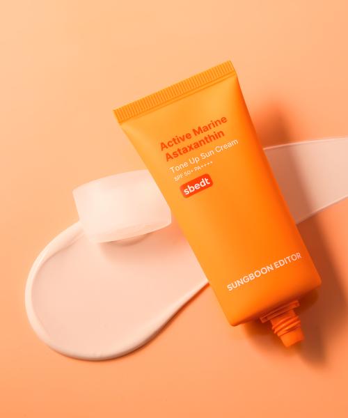Marine Astaxanthin Inner Skin Tone-Up Sun Cream 50g 1 Piece