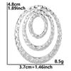 6pcs Rectangle Star Bulk Charms For Jewelry Making DIY Earrings Accessories Geometric Stainless Steel Charm Pendant Materials