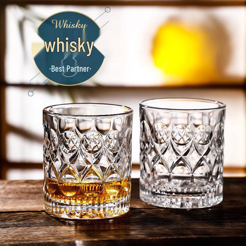 ZISIZ Handmade Whiskey Glass Set