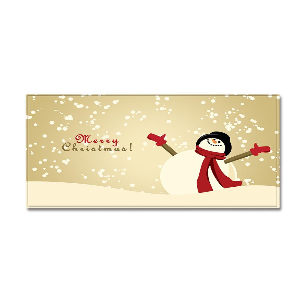 Christmas Kitchen Sand Carpet Doormat Long Floor Mat