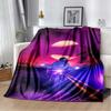 3D retro motorcycle  area Printing Blanket,Fashion Soft Cozy Living room Bedroom Sofa Bed Travel Blanket Birthday Gift