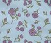 oneOone Cotton Flex Violet Fabric Leaves & Flower Floral Diy Clothing Quilting Fabric Print Fabric By Yard 40 Inch