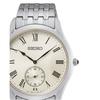 Seiko SRK047P1 Men's Quartz Watch, Champagne, Overseas Model