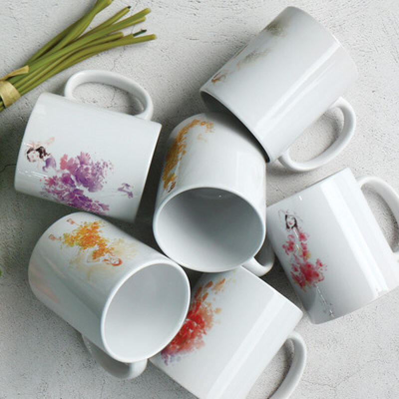 if033-Design Mug 6p-Flower-shaped Dress