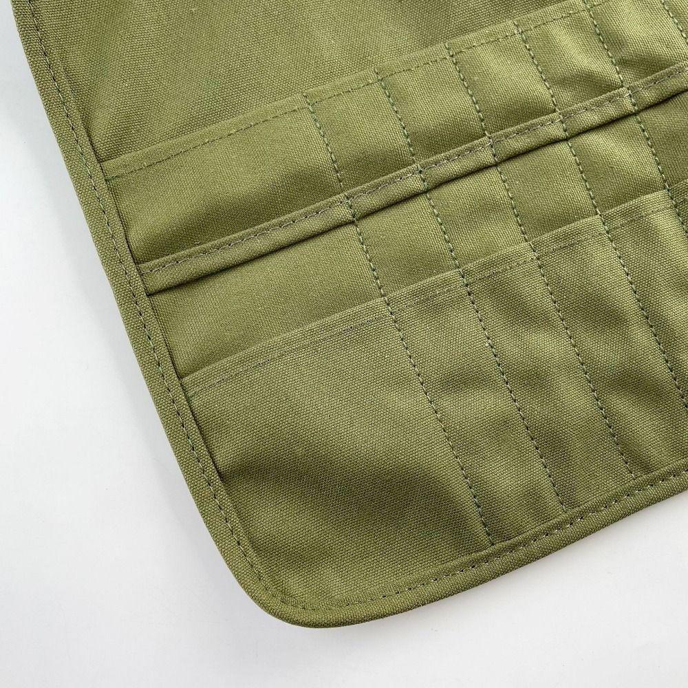 Portable Painting Brushes Storage Bag Large Capacity Roll Up Pen Bag Stationery Case  Pen Tools