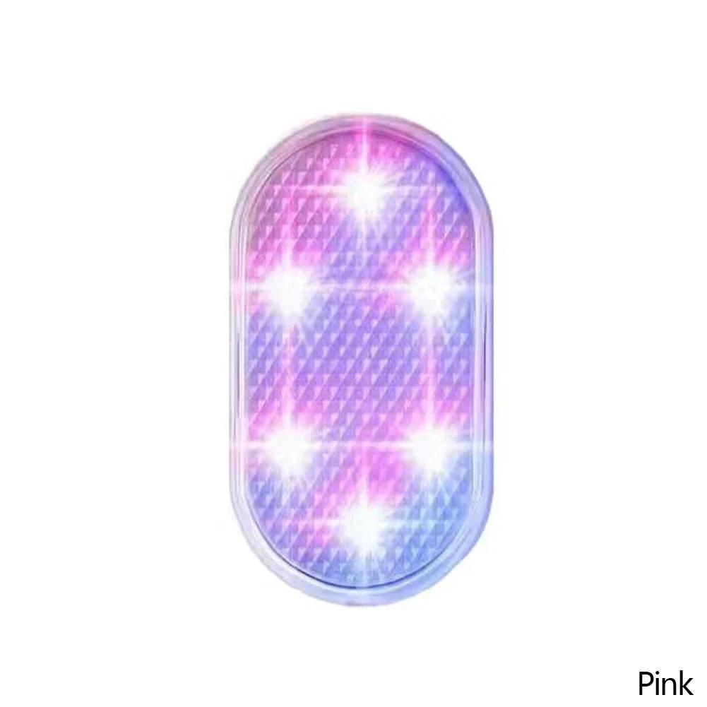 Wireless Car LED Touch Lights Magnetic Interior Light Auto Door Light Roof Ceiling Lamp Reading Lamp USB Rechargeable 5V