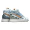 Li Ning Deluxe Hi Slip Resistant Coverage Lightweight High top Vintage Basketball Shoes Women's Mist Blue AGBR026-3