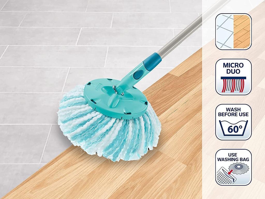 1PC Microfiber Replacement Head Hands-free Rotating Mop Cloth For Leifheit Heads Clean Disc Mop Micro Cleaner Replaceable Mop