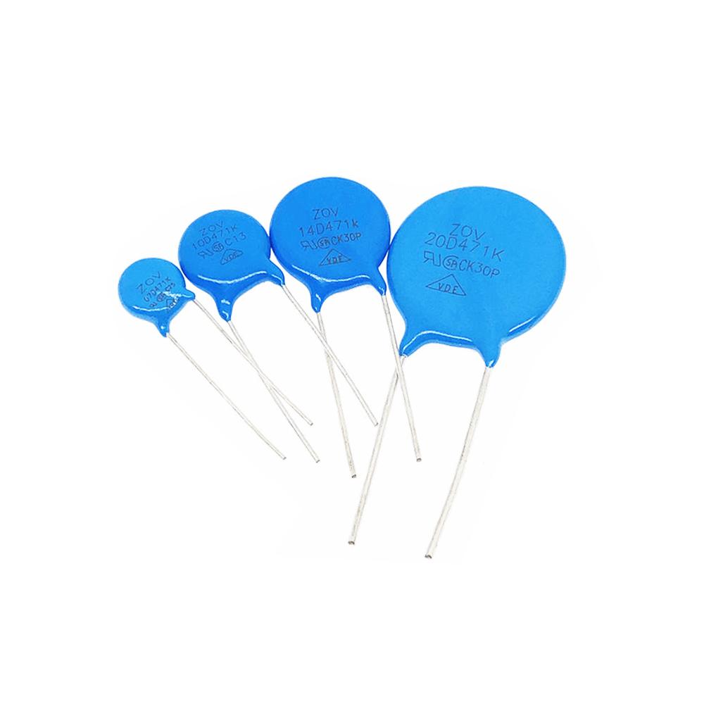 10PCS 14D Metal Oxide Varistor MOV Values of Range 151K To 821K 14K 14D 270/470/151/201/221/471/561/621/681/821 METAL OXIDE VARISTOR ZOV