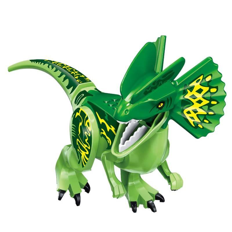 Large Jurassic Dinosaur Building Blocks Set For Creative Assembly And Learning Fun