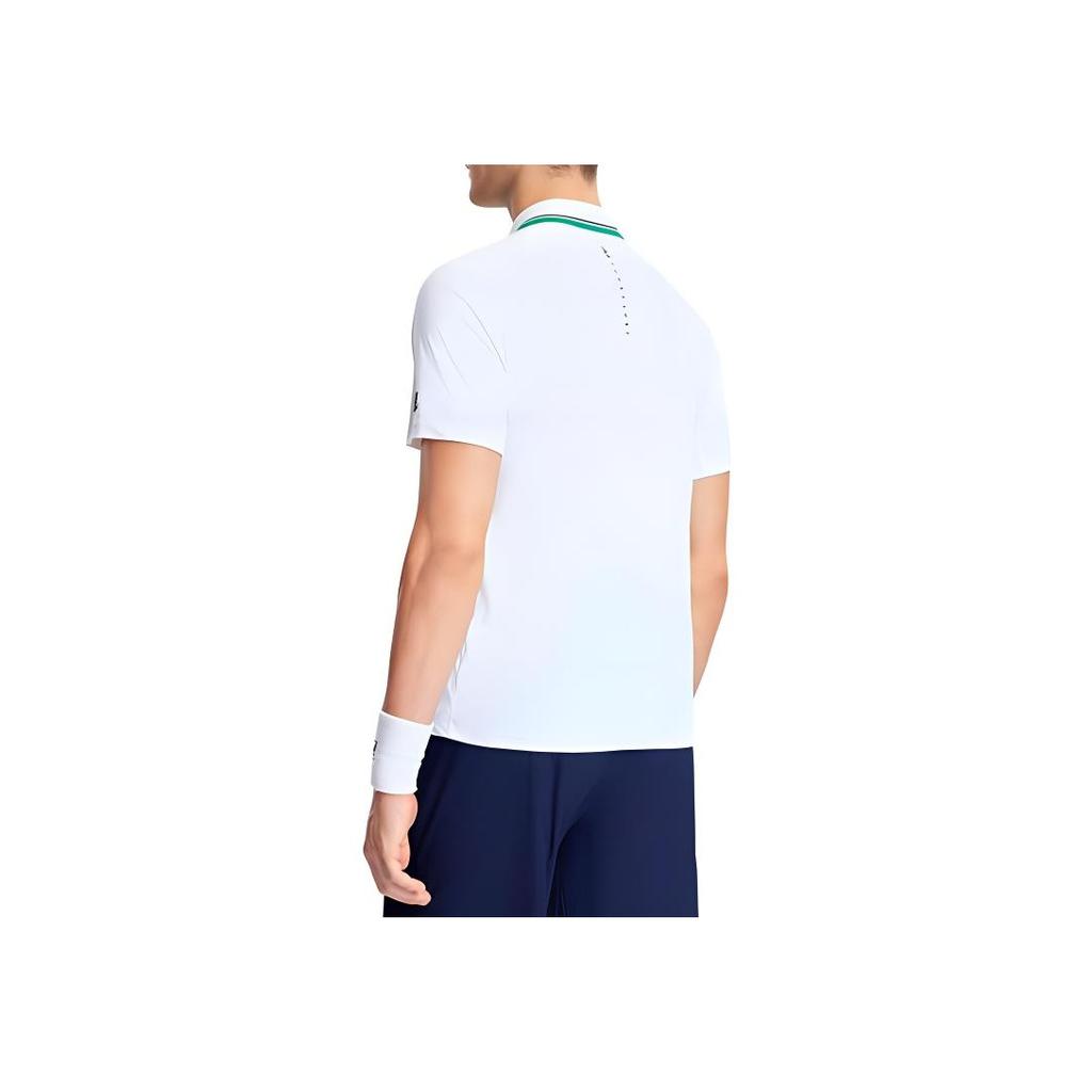 New FILA Polo Shirts Men's Jade White A11M333105F