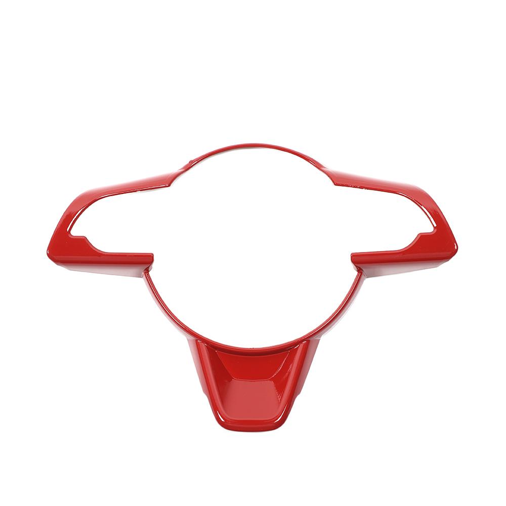 

Панель декоративных наклеек на руль автомобиля для Suzuki Jimny 2019, аксессуары для интерьера ABS, серебро, углеродное волокно Red