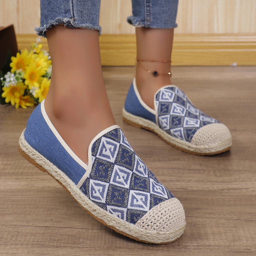 Fashion Women Flats Shoes 2024 Summer Handmade Ladies Shoes Leather Breathable Sandals Women Flats Retro Style Support Shoes for Women