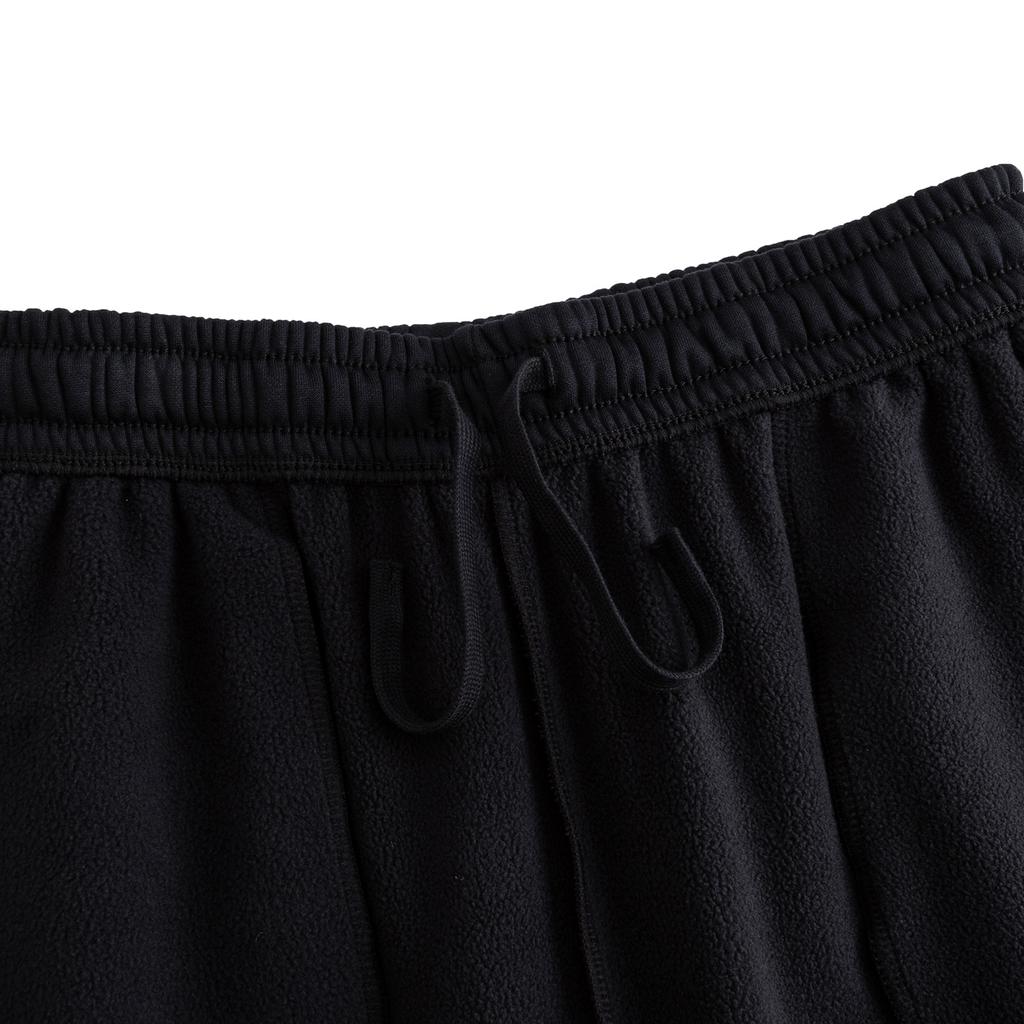 Anta Life Series Womens Long Pants 2025 Winter Knitted Sports Pants Women Bottoms Basic-Black 962548303-3