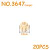 MOC Parts Gear Bulk Block Bricks 3649 3648 3647 10928 32498 32269 32270 32198 6589 4019 94925 3650 46372 Technical Brick Playset