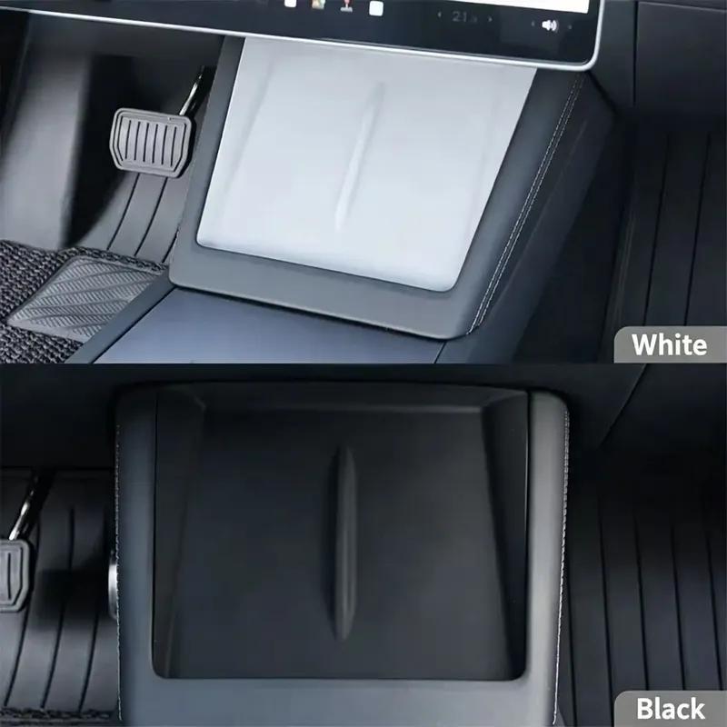 For Tesla Model YL 6-seater Version Center Console Wireless Charging Silicone Pad Anti Slip YL Car Modification Car Car Sticker