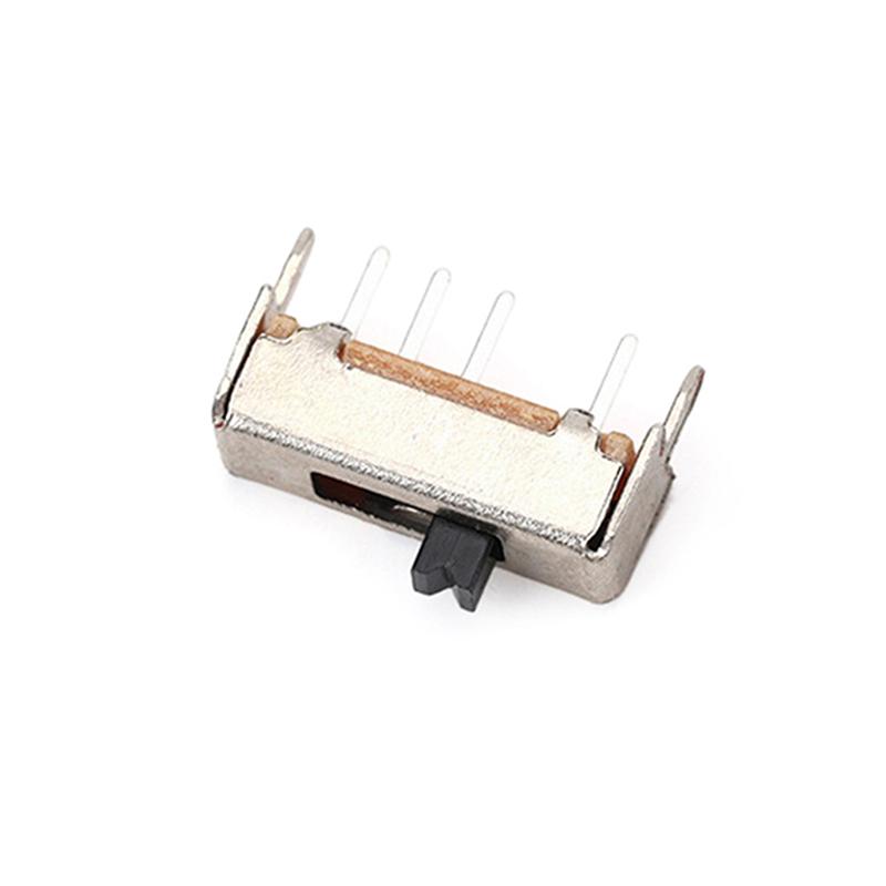 10Pcs Ss13D07Vg2 4 Pins 3 Position 1P3T Toggle Switch Double Vertical Sliding Switch Handle Length 2Mm Bracket