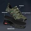 Nuevas Zapatillas de Senderismo para Hombre Zapatos Deportivos Impermeables para Exteriores Botas de Senderismo de Cuero Cómodas Talla Grande Zapato Táctico para Hombre