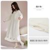 Pajamas Women Spring And Autumn Pure Cotton Long-Sleeved Medium And Long Skirts Cute Fairy Style Pajamas Gauze Can Be Worn Outside
