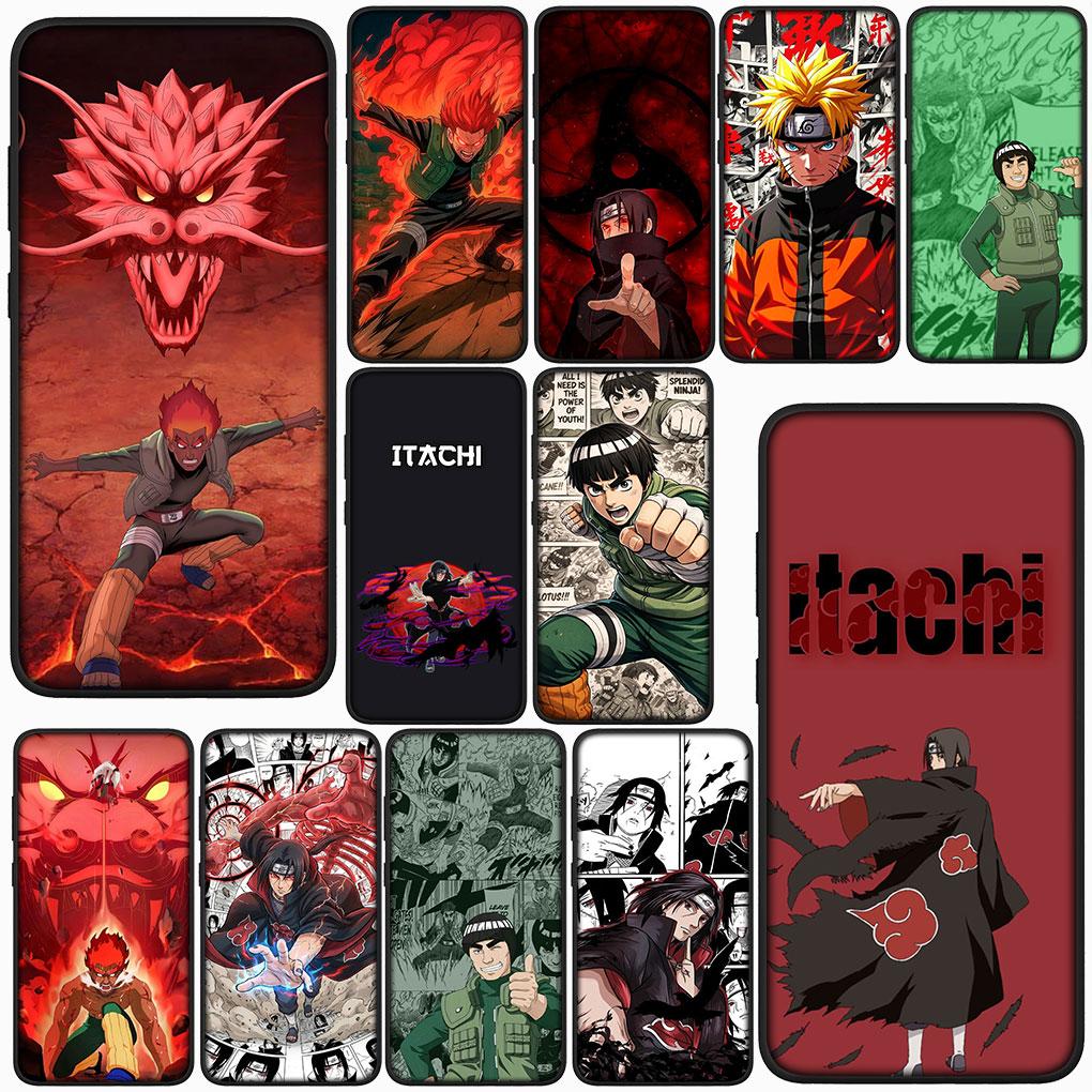 Cover for Xiaomi Redmi 15 15C 14C 8A A4 A5 Note 8 7 14 Pro + 8T 14S Protective Phone Case Might Guy Narutos Itachi Uchiha