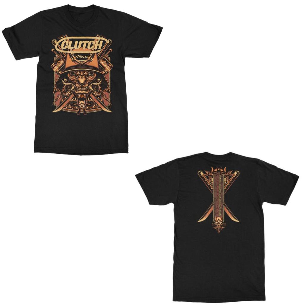 Clutch Band Graphic Cotton Tshirt Unisex Summer Short Sleeve Fashion Brand Tee Luxury Casual Vintage Retro Top