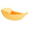 Banana Shaped Cat Bed Funny Soft Cozy Cat Cave Bed Warm Pet Bed for Dogs Kittens Puppy XL