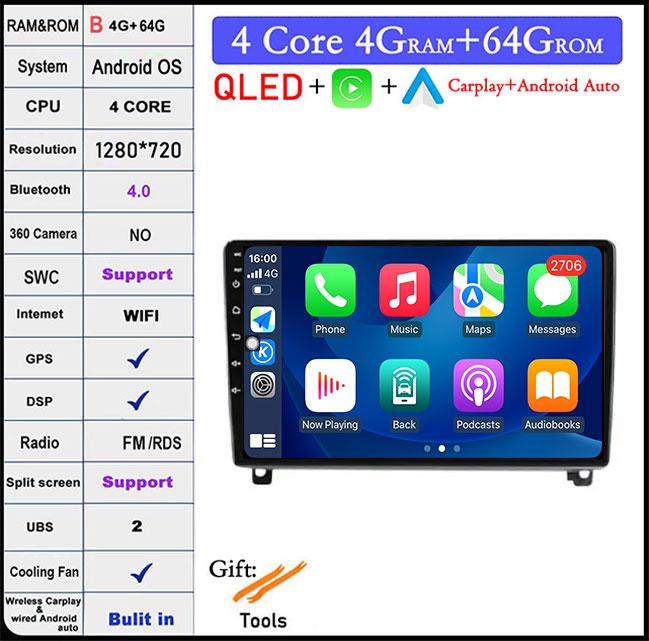 Android14 For Peugeot 407 1 2004 - 2011 Auto Car Stereo Radio Video Multimedia Player Monitor Navigation GPS Autoradio Head Unit