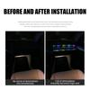 10 in 1 Car LED Acrylic Light Strip RGB Symphony Auto Interior Strip Lights Remote/APP Control Decorative Atmosphere Lamp