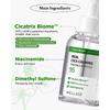 WELLAGE Real Cica Calming Trouble Ampoule 50ml - Korean Skincare Soothing Serum, Madecassoside Centella Asiatica Panthenol Niacinamide, Relief