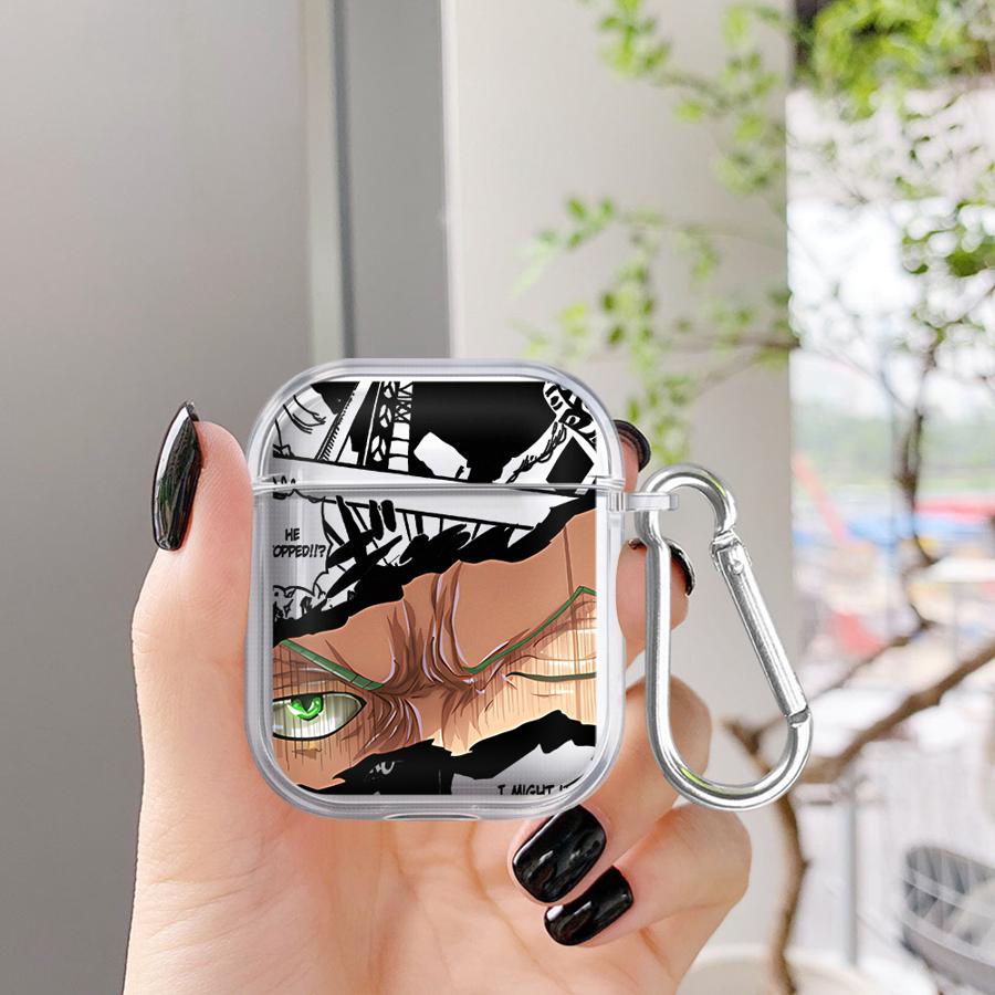 Case For Airpods Pro2 4 Pro3 2 3 1 Pro Clear Earphone Cases Cover Cool One Piece Luffy Zoro