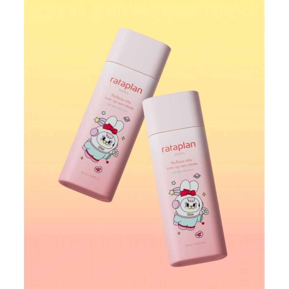 

Rataplan [momorei Collaboration] [2pack] Star Flower Vita Tone Up Sun Cream 50ml NONE