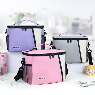 Multi-Functional Large-Capacity Insulated Lunch Bag with Ice Pack