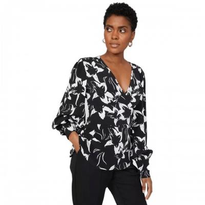 Principles Womens/Ladies Bodice Floral V-Neck Top