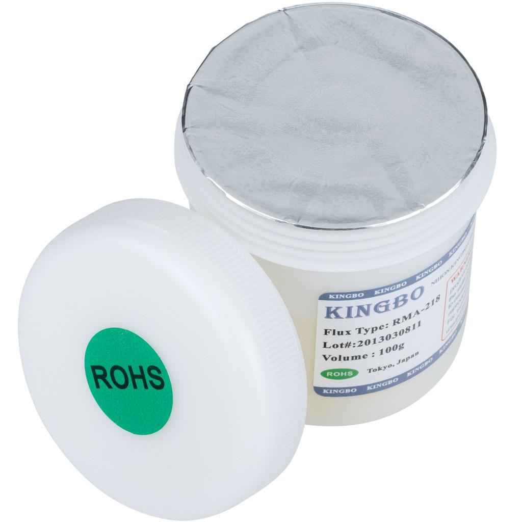 Kingbo RMA-218 – Topnik Lutowniczy W Paście 100g | BGA SMD SMT | Doskonała Zwilżalność I Przepływ Cyny