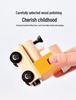 Children's Wooden Magnetic Train - Montessori Color & Shape Learning Puzzle