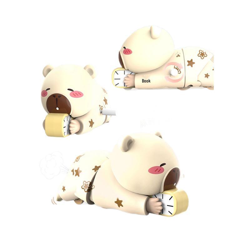 Wind-up Crawling Capybara Cartoon Toy – Cute, Adorable, and Stress-Relieving Puzzle Pet