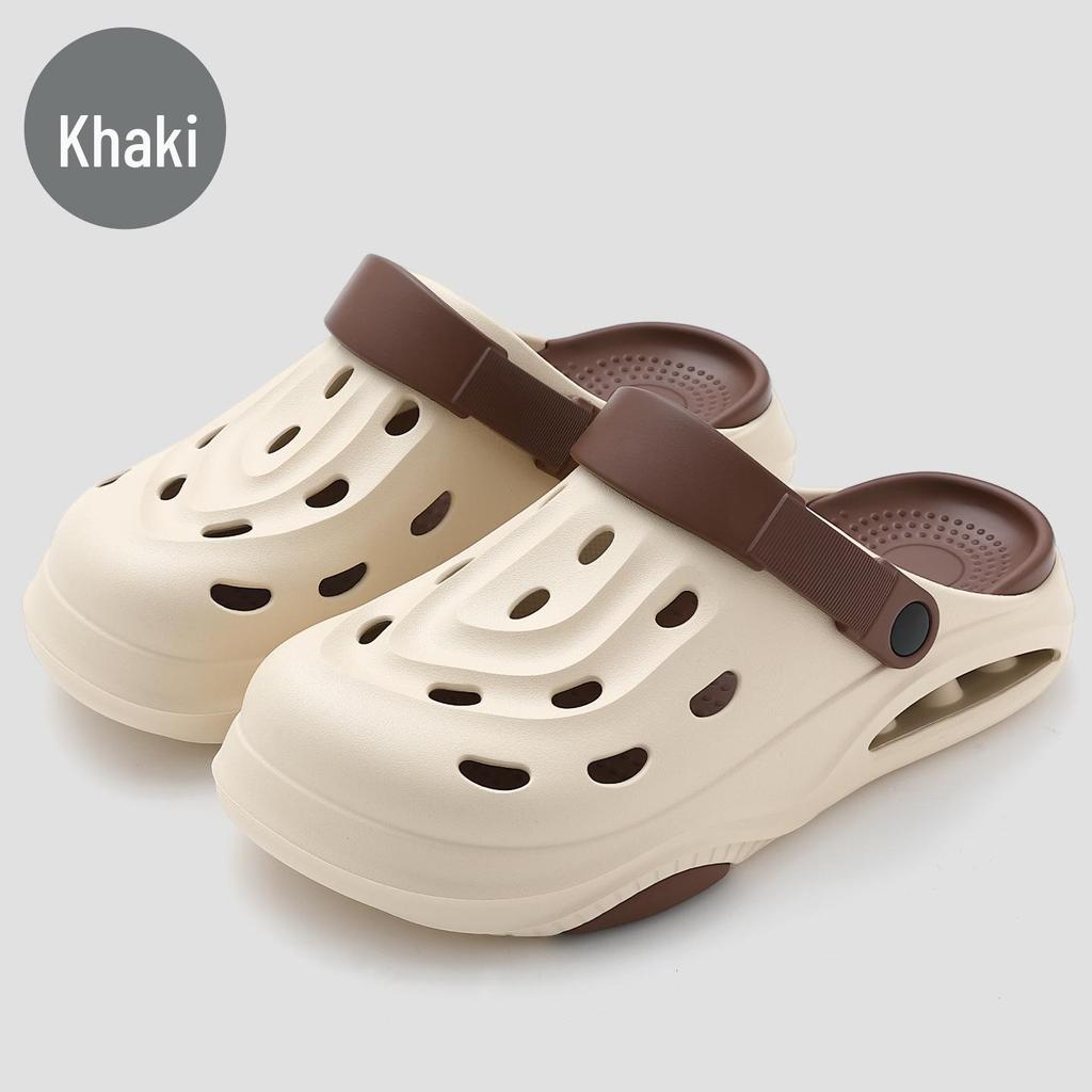 Women's Hole Shoes Non-Slip Sandals - Breathable, Soft Sole, Wear-Resistant Beach EVA Slippers